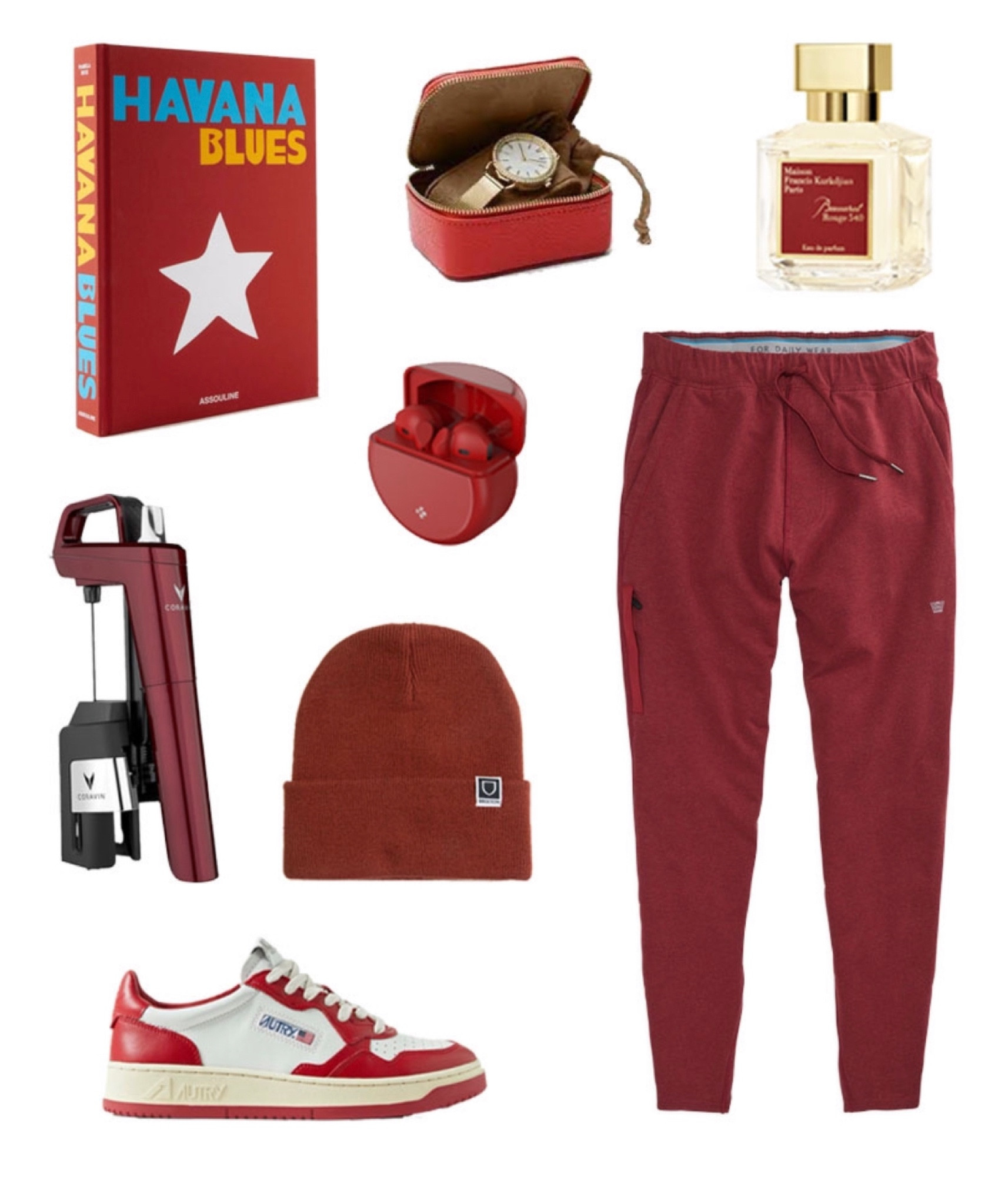 Valentines Day Gift Ideas for Him

Guys are always tough to shop for, but especially on Valentines Day. I found some great gifts that are simple, chic, and sure to please.
1. Havana Blues Hardcover Book, $105
2. Caravin Wine Preservation System, $279.65
3. Medalist Two-Tone Leather Sneakers, $215
4. Travel Watch Box, $85
5. ZeBuds Pro, $100
6. Brixton Harber Beanie, $22
7. Baccarat Rouge, $195
8. Bonobos Lounge Pants, $49

#valentinesday #valentinesdaygiftguide #giftideasforhim #guygiftguide ##valentinesdaygiftideasforhim

#LTKmens #LTKSeasonal #LTKGiftGuide