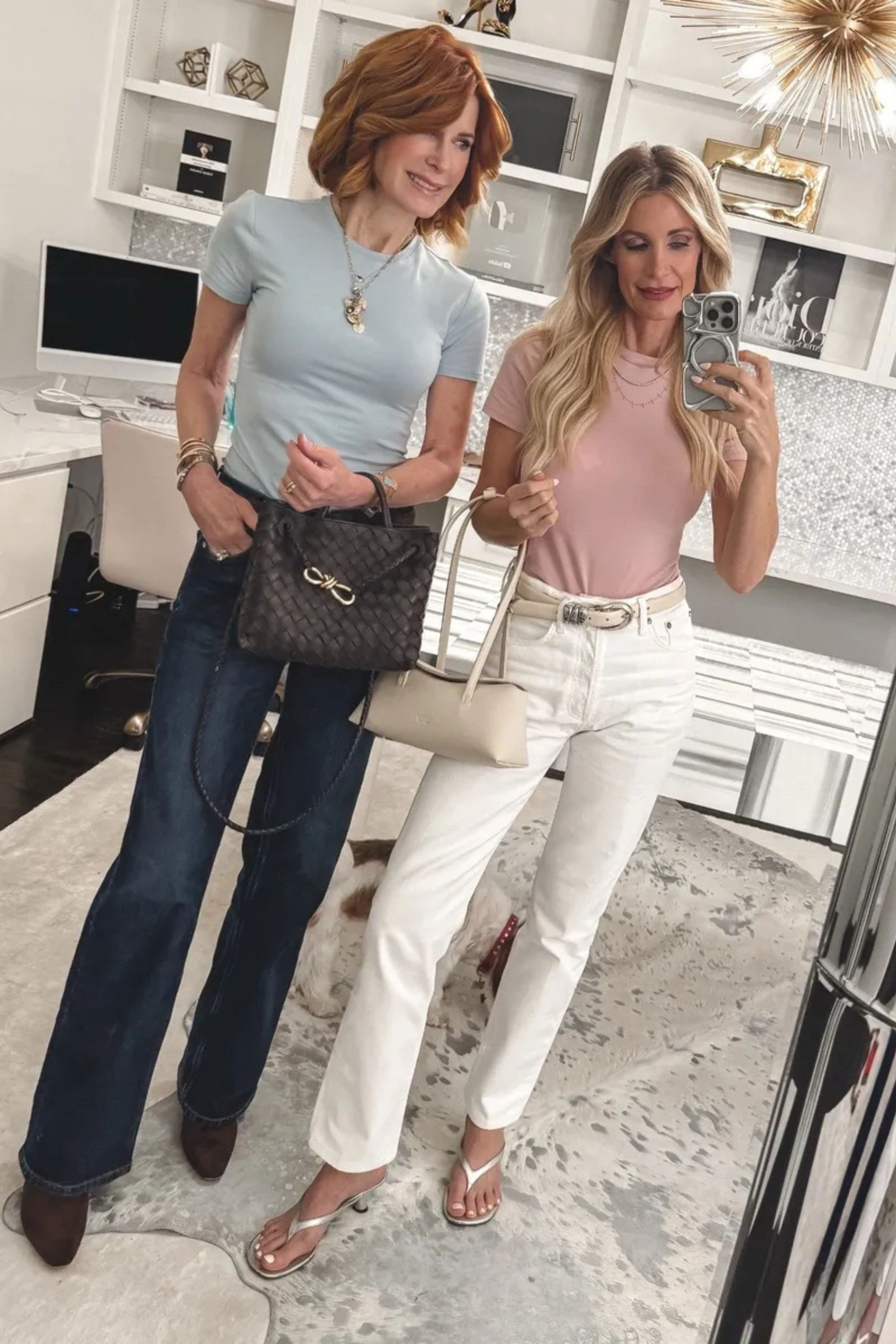 Baby tees and jeans with the best bra and pantoes underneath! Wearing a small in tee, 24 in jean, and xs in underpinnings. 

  

#LTKdayinmylife #LTKgrwm #LTKOver40 #LTKdayinmylife #LTKSeasonal #LTKOver40