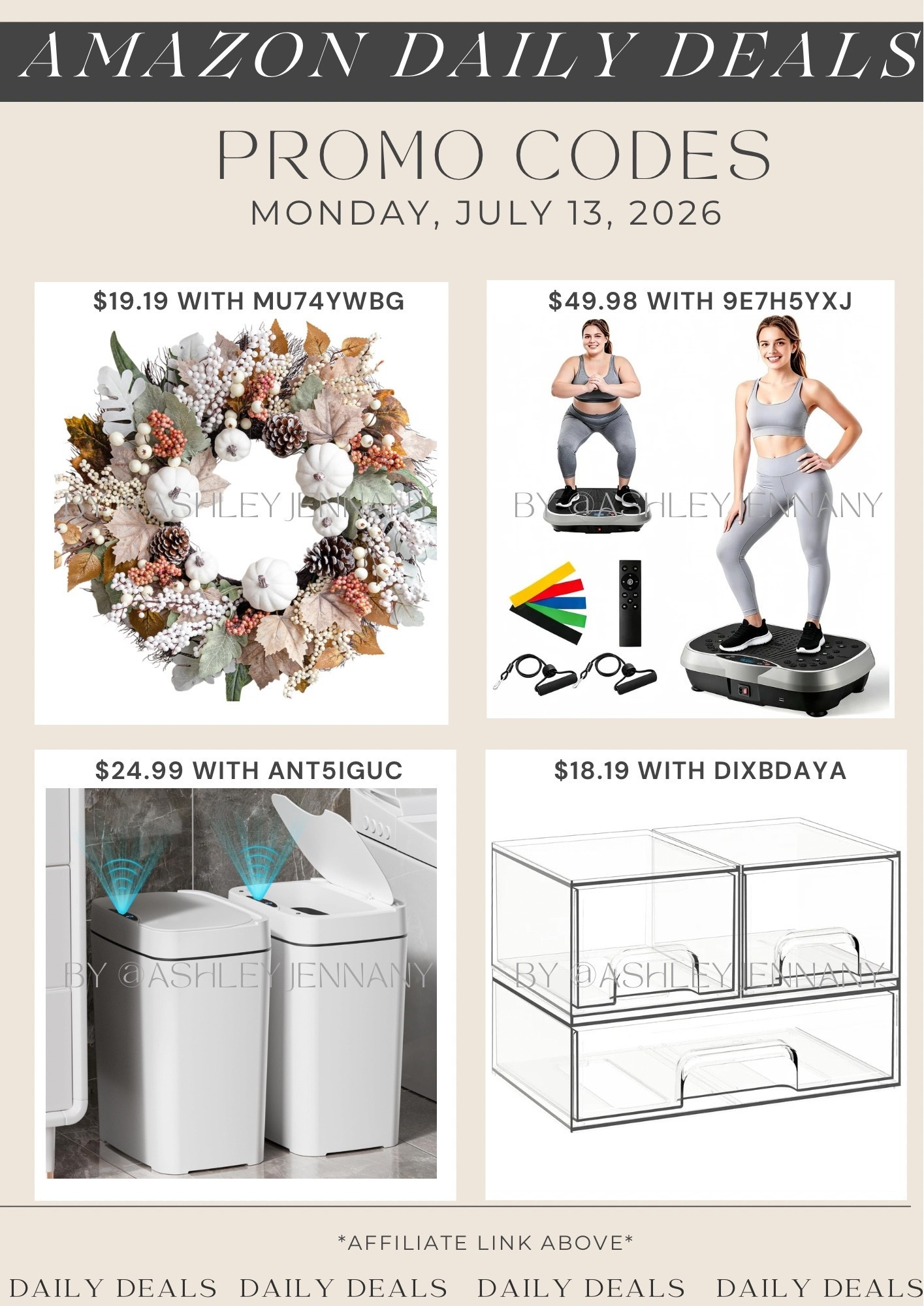 Amazon deals

#LTKHome #LTKSaleAlert #LTKActive