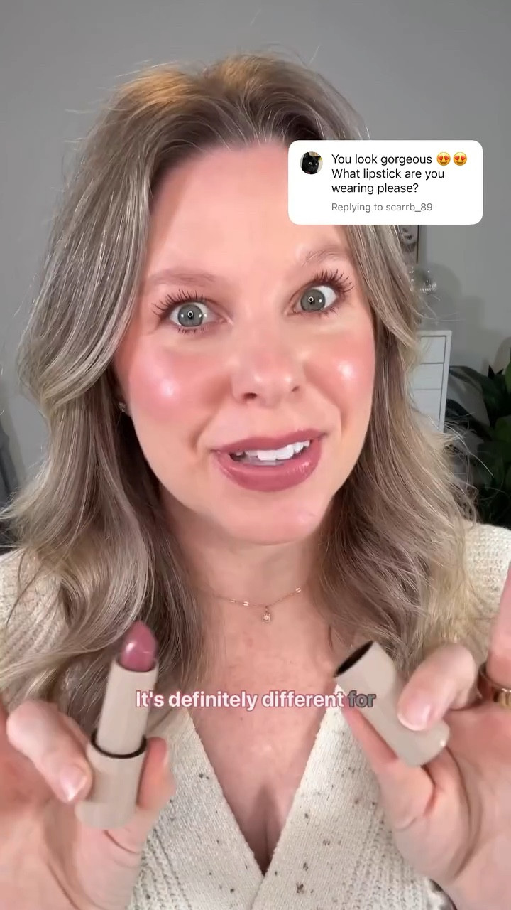 I love discovering new makeup and I was pleasantly surprised with a lipstick. I normally go for the peaches, the lighter pinks and brighter colors so this muted mauve pink/brown shade from @originalnomakeupmakeup really took me by surprise! I think this would flatter a lot of different skin tones! Shade Pink 02

#newmakeupfinds #holidaymakeup #mauvelipstick

#LTKOver40 #LTKHoliday #LTKBeauty