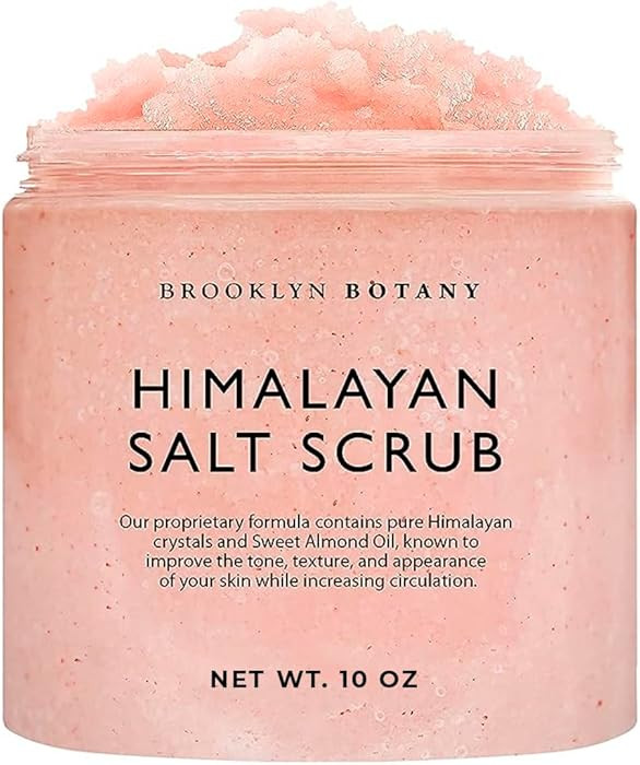 Brooklyn Botany Himalayan Salt Body Scrub - Moisturizing and Exfoliating Body, Face, Hand, Foot S... | Amazon (US)