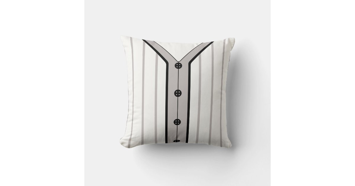 Custom Baseball Jersey Name & Number Pillow | Zazzle | Zazzle