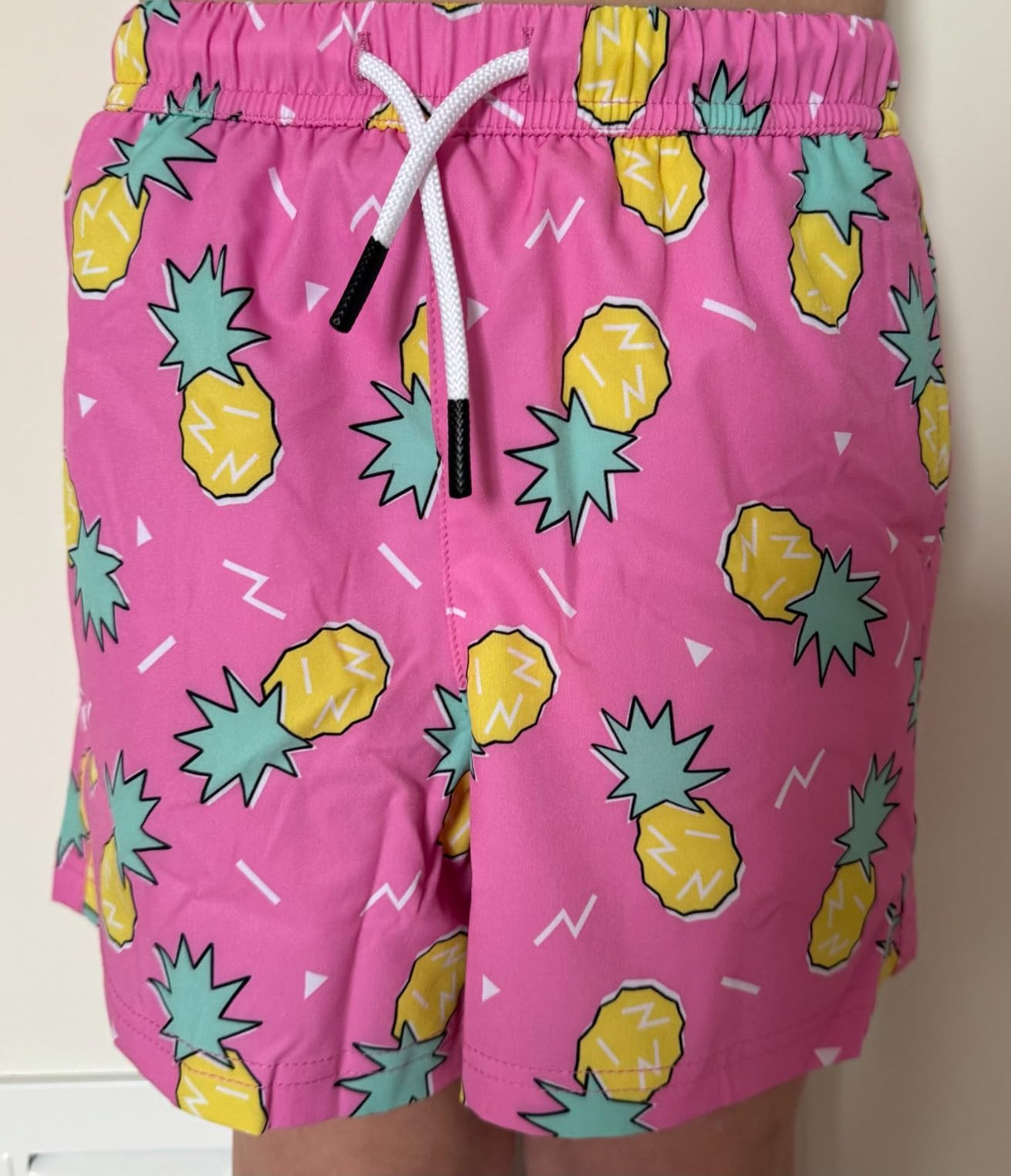 maamgic Boys Swim Trunks with Compression Liner Stretch Boy Swim Shorts Toddler Bathing Suit Swim... | Amazon (US)