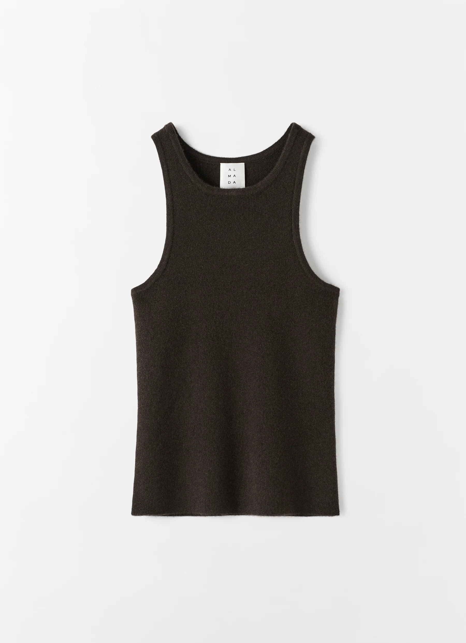 Luna Tank Top, chocolate | Almada Label