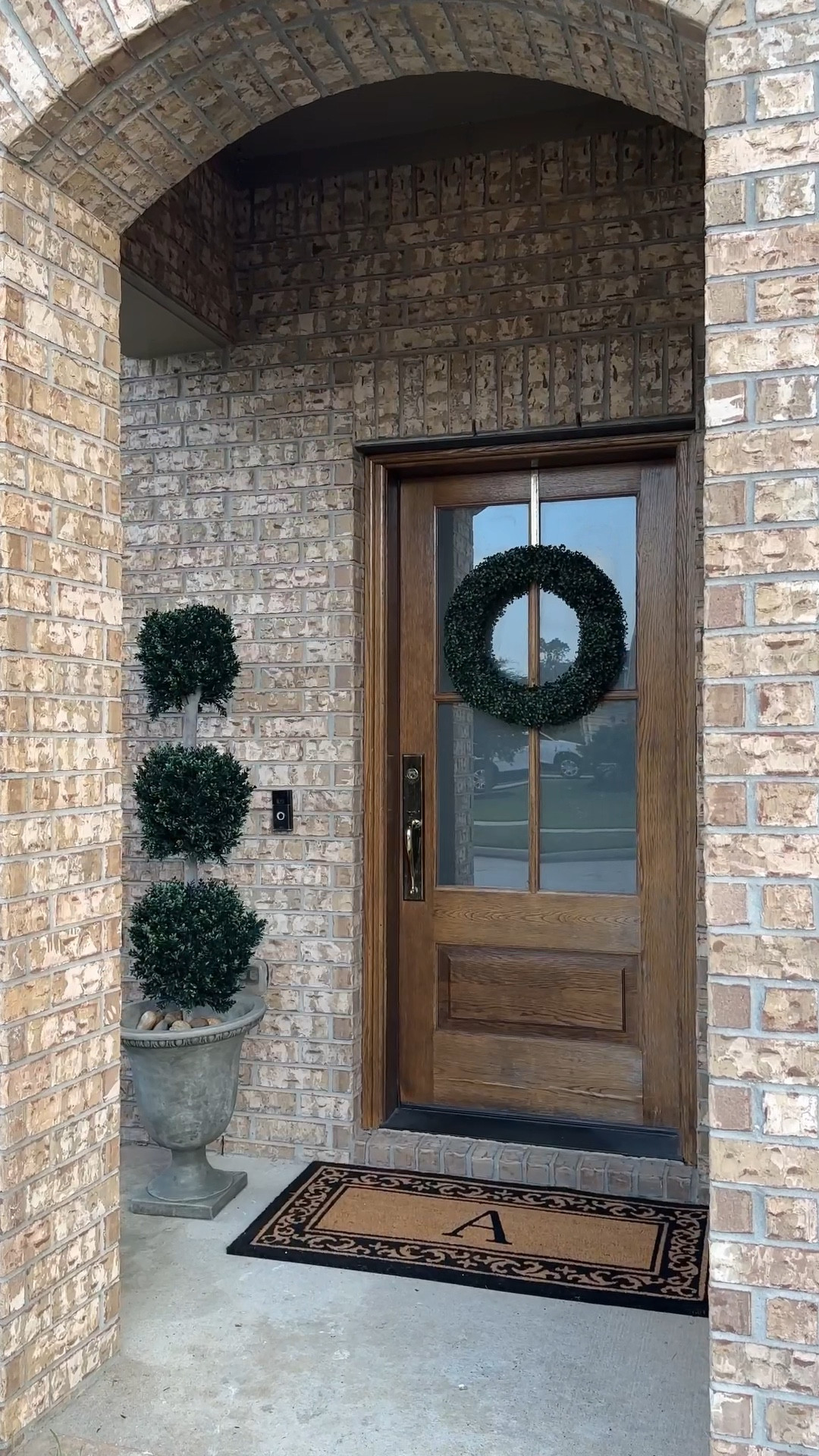 #ad made over my front door entryway with some beautiful pieces from @Wayfair  this space has always been kind of neglected and now looks so much more inviting and beautiful! #wishyouwerehere #outdoor #Wayfair #WayfairPartner 

#LTKHome #LTKSeasonal