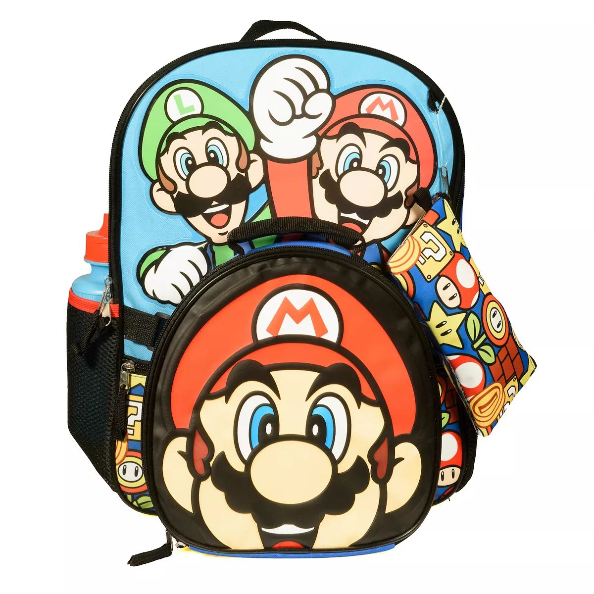 Nintendo Mario 5-Piece Backpack & Lunch Bag Set | Kohl's