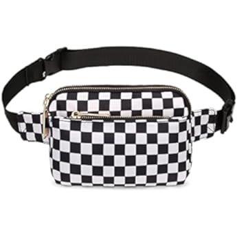 UTO Fanny Pack for Women Men Belt Bag Fashion Designer Chest Waist Packs Hip Bumbags for Outdoors... | Amazon (US)