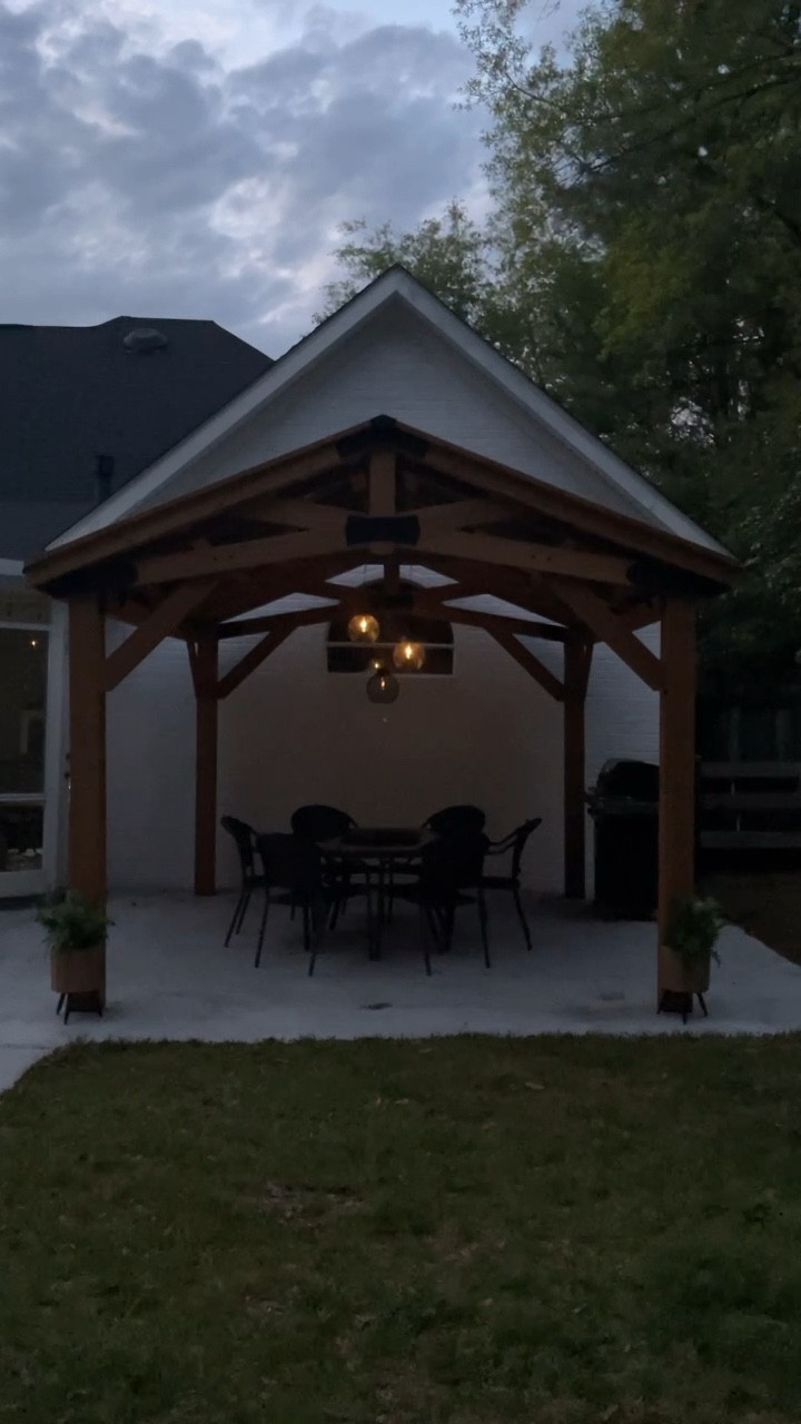Outdoor Ambiance with solar lights 

#LTKhome #LTKSeasonal #LTKVideo