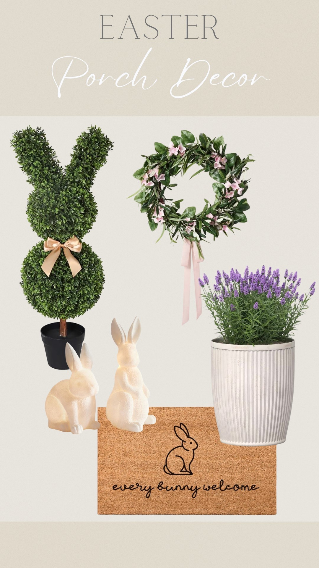 Easter porch decor #easter #easterporchdecor 

#LTKHome