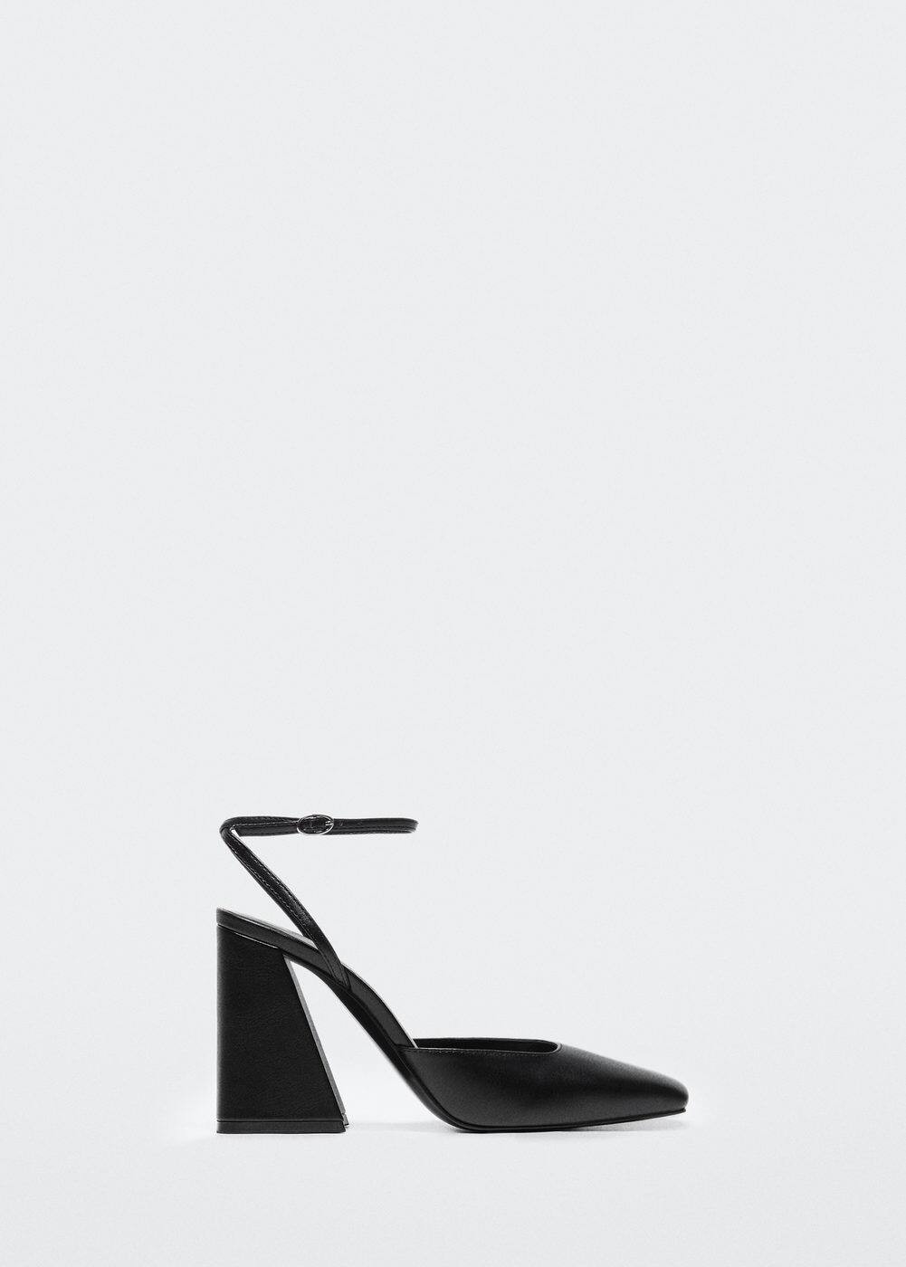 Block heel shoe -  Women | Mango USA | MANGO (US)