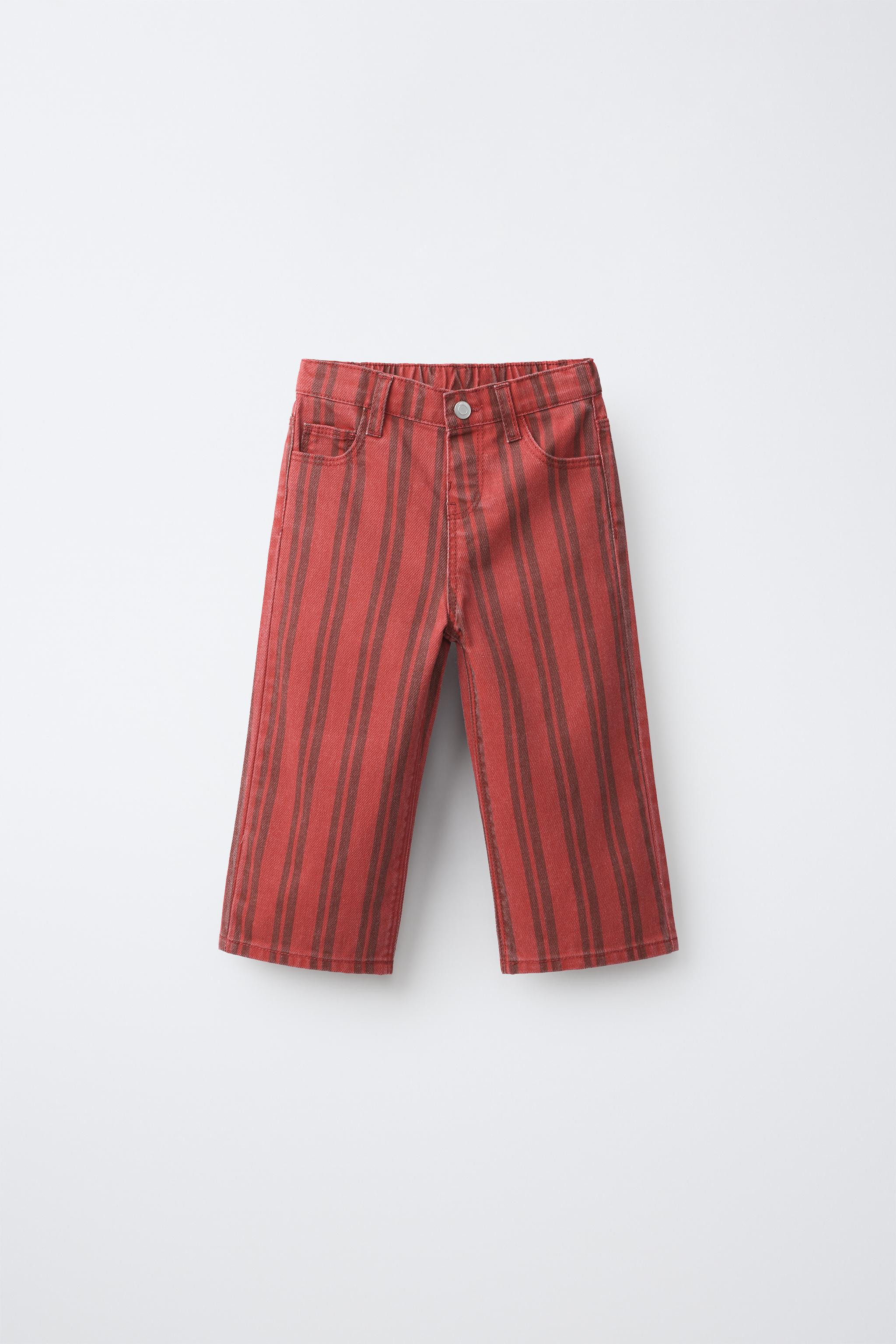 STRIPED CULOTTE TROUSERS | Zara US