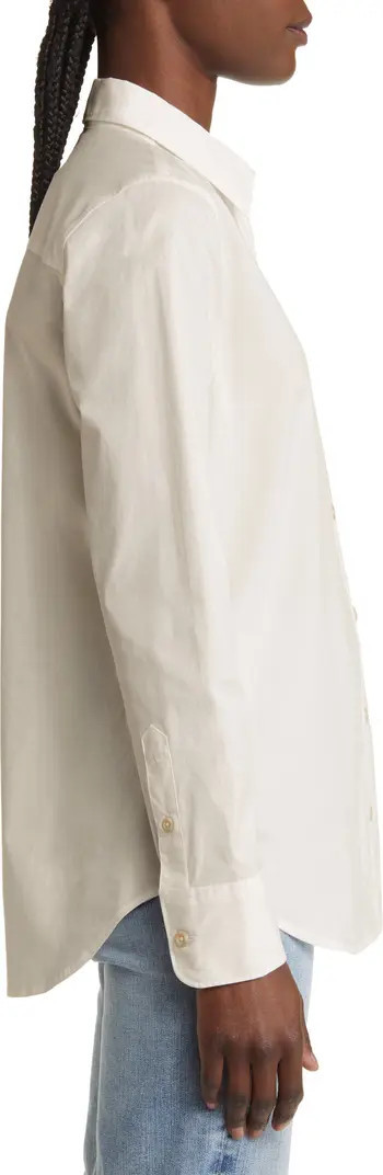 Malibu Cotton Poplin Button-Up Shirt | Nordstrom