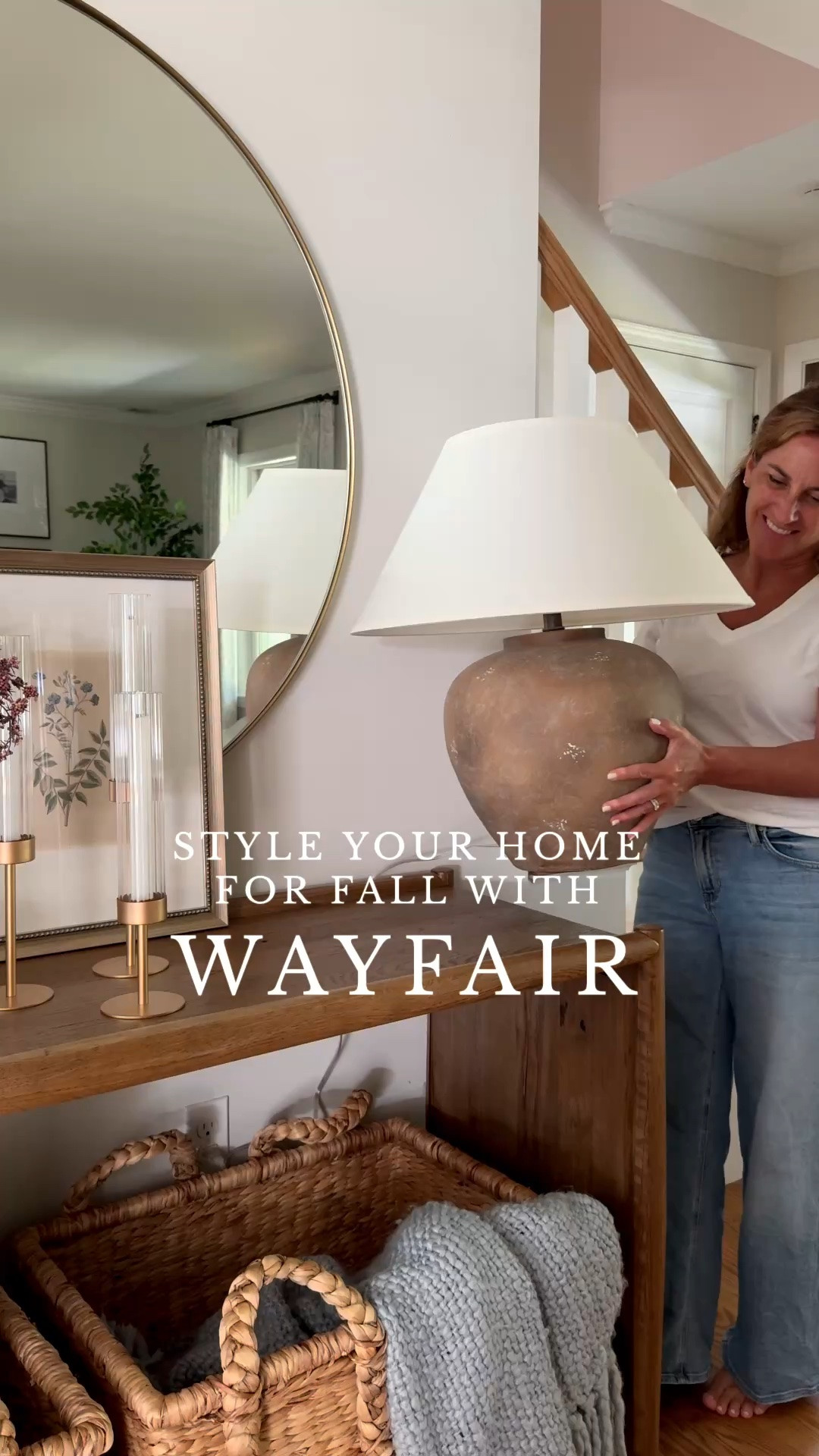 LTK write up 
#ad 🤎🍁 This is my kind of fall decorating, warm, cozy and still neutral. I added a few Wayfair finds throughout our home and love how much cozier everything feels already. ✨🍂

@wayfair
#wayfair
#wayfairpartner

#LTKHome