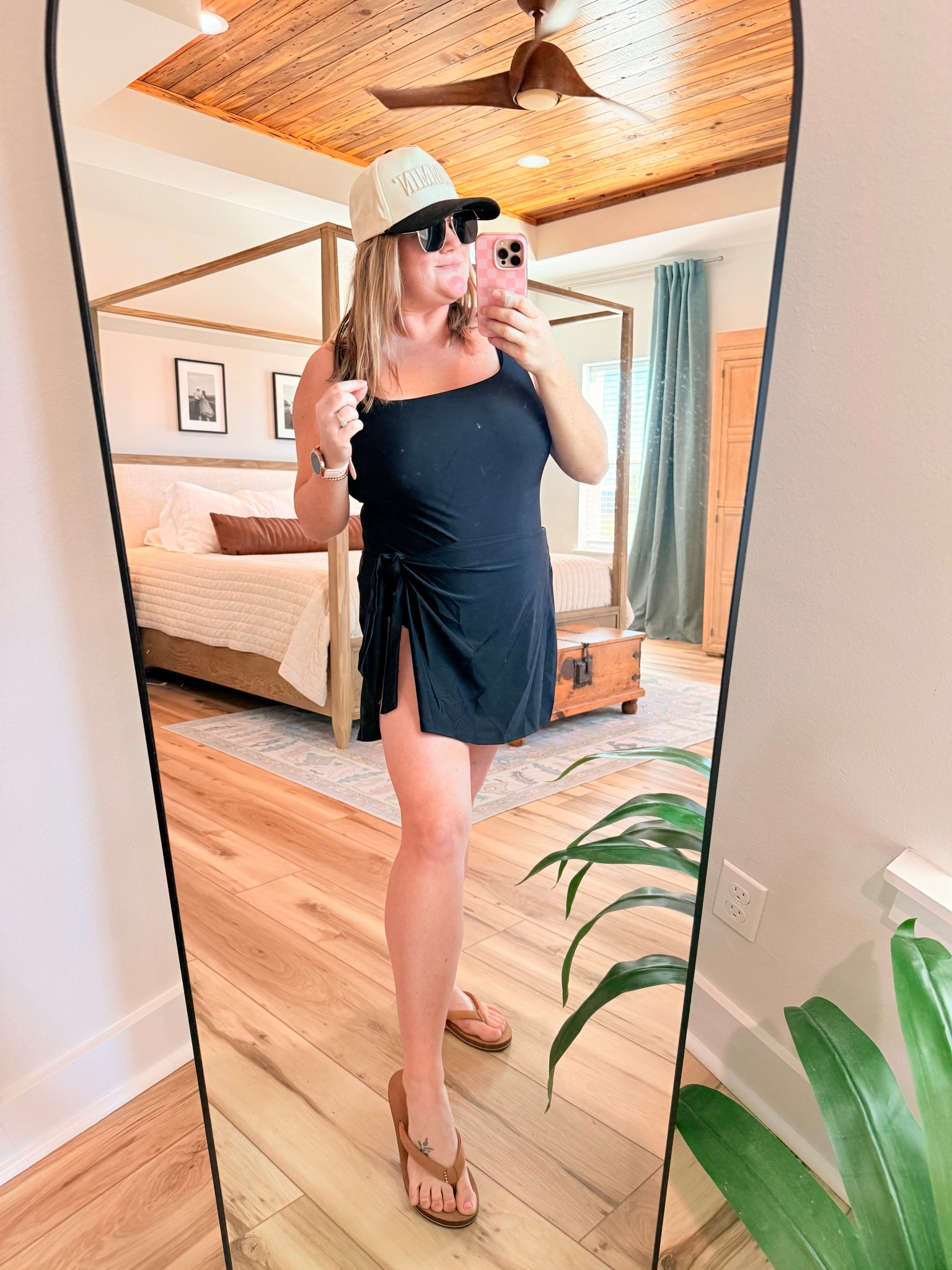 Walmart Swim Dress! 5’4  |  10/12 wearing the L

#LTKSwim #LTKMidsize #LTKmomlife