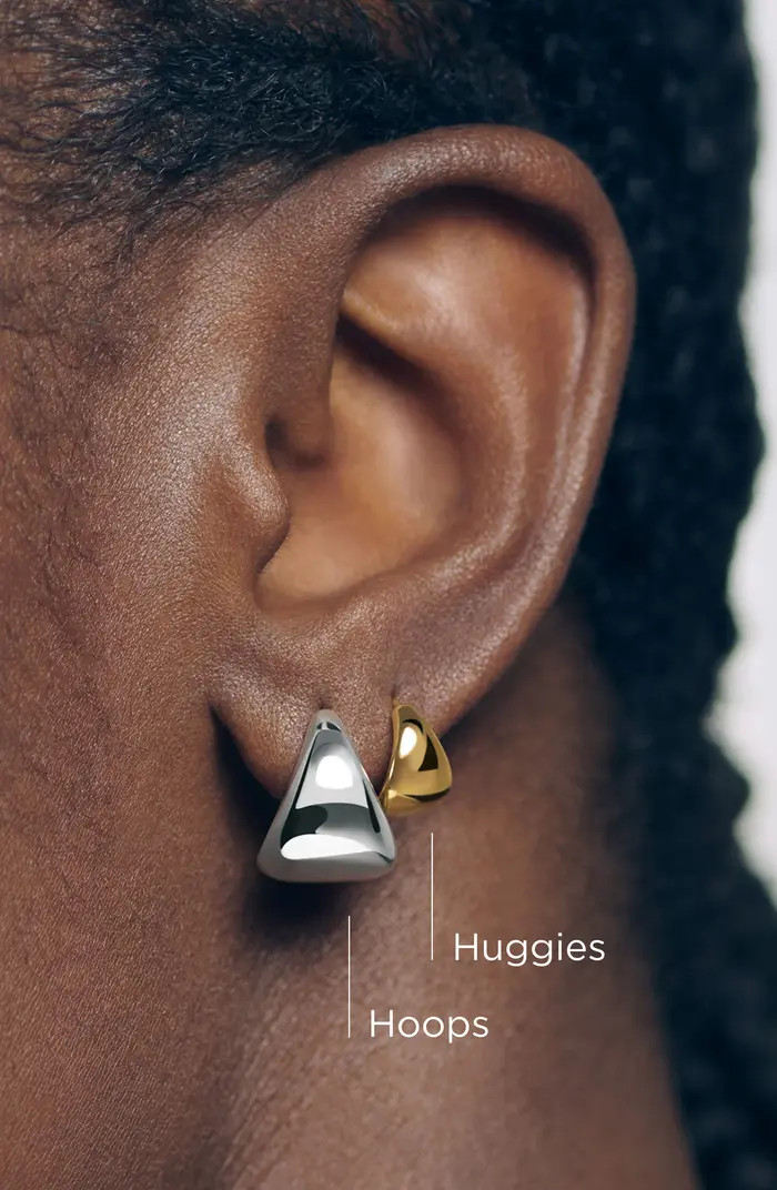 Tapered Huggie Hoop Earrings | Nordstrom