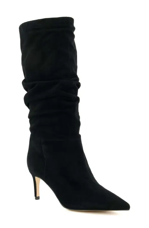 Dune London Slouch Pointed Toe Boot in Black at Nordstrom, Size 10Us | Nordstrom