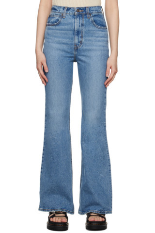 Levi's - 蓝色 70s High Flare 牛仔裤 | SSENSE