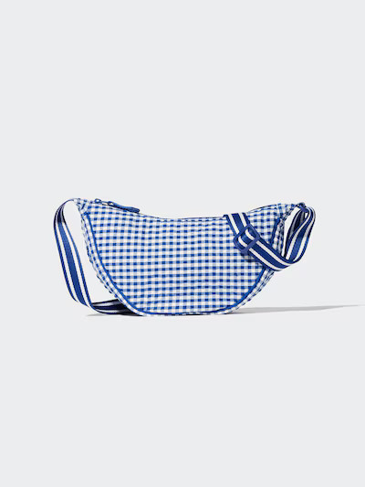 Round Mini Shoulder Bag (Gingham) | UNIQLO (UK)