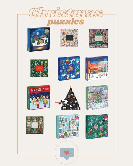 Check out my favorite Christmas puzzles! These are perfect for a holiday Pie & Puzzles Party! 

#LTKhome #LTKparties #LTKHoliday