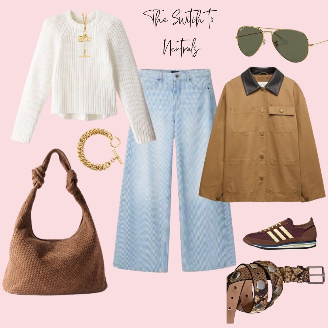 The switch to neutrals 

#LTKspring #LTKstyletip #LTKuk