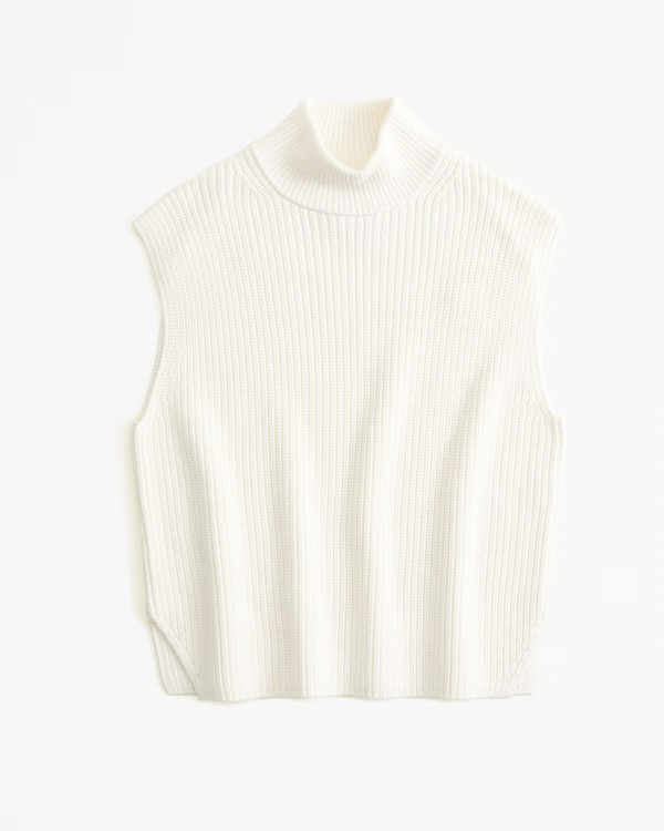 Sleeveless Turtleneck Sweater | Abercrombie & Fitch (US)