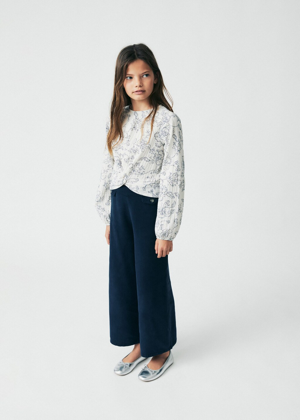 Culotte-hose mit knöpfen -  Mädchen | Mango Kids Deutschland | MANGO (DE)