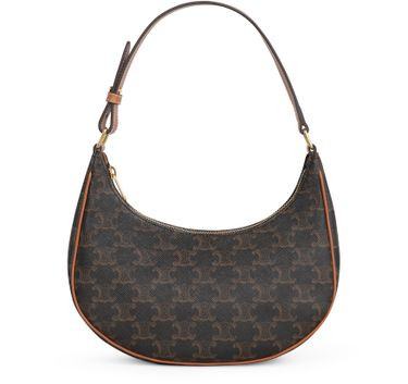 Ava bag in Triomphe canvas and calfskin - CELINE | 24S US