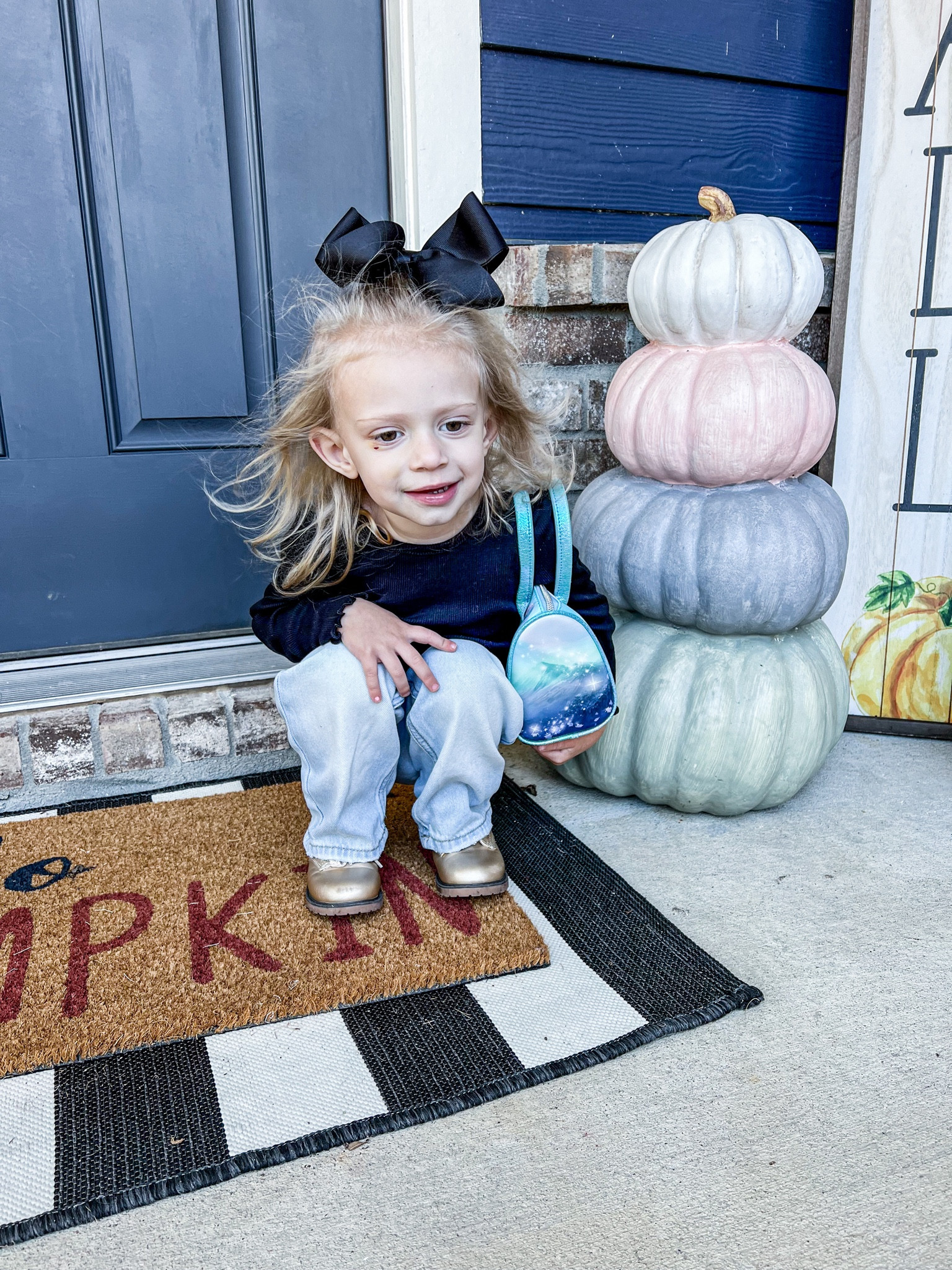 Kinda obsessed with this little outfit on her 😍😍 the jeans and shirt are UNDER $20 for BOTH!!! 

#LTKunder50 #LTKbaby #LTKkids