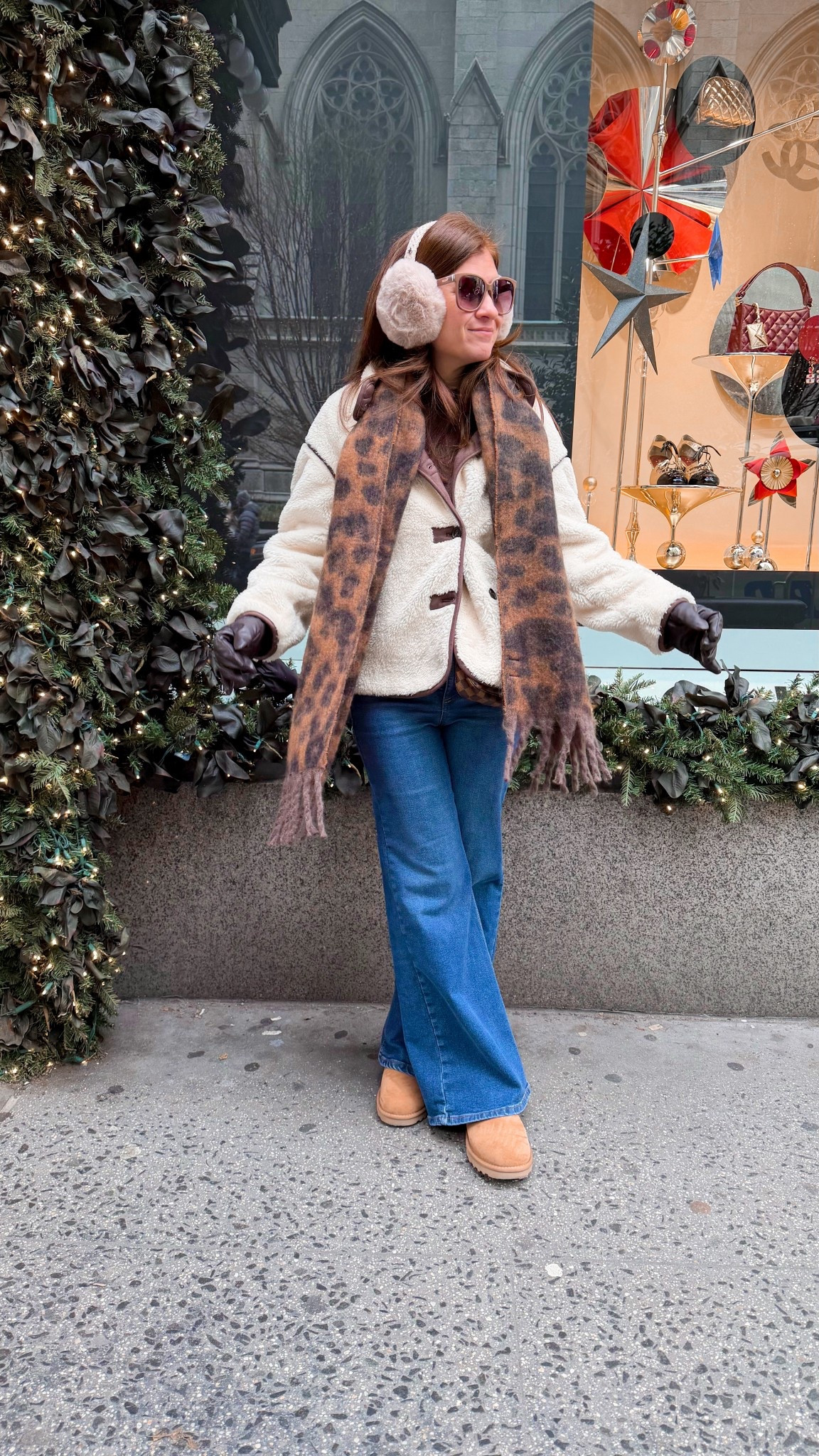 Yesterdays daytime NYC ootd! It was cold and this jacket and all my layers were much needed! 

#LTKHoliday #LTKGiftGuide #LTKSeasonal