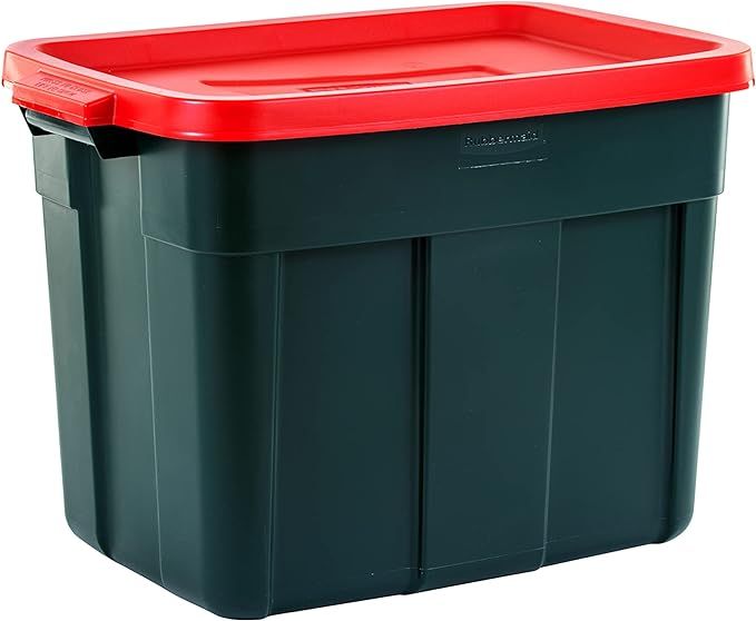Rubbermaid Roughneck Holiday Storage Totes 18 Gal, Pack of 6, Perfect Organization Bins for Holid... | Amazon (US)