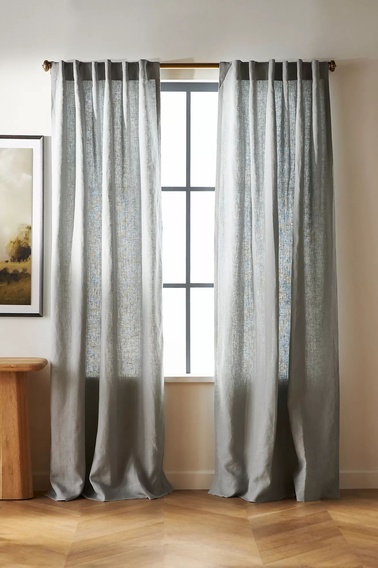 Relaxed Linen Curtain | Anthropologie (US)