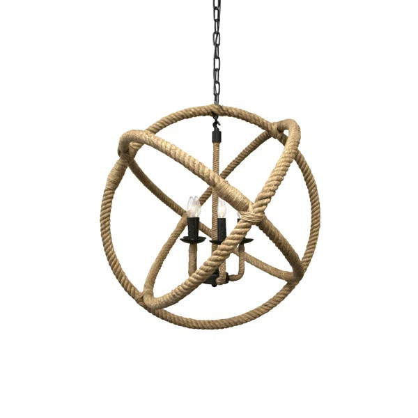 Weern 5 - Light Unique / Statement Globe Chandelier | Wayfair North America