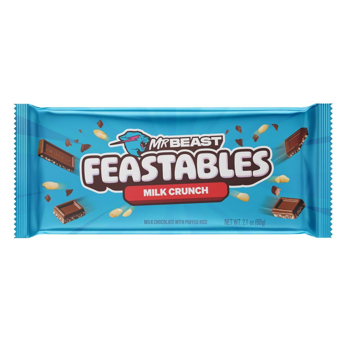 Feastables MrBeast Candy Bar Milk Chocolate Crunch - 2.11oz | Target