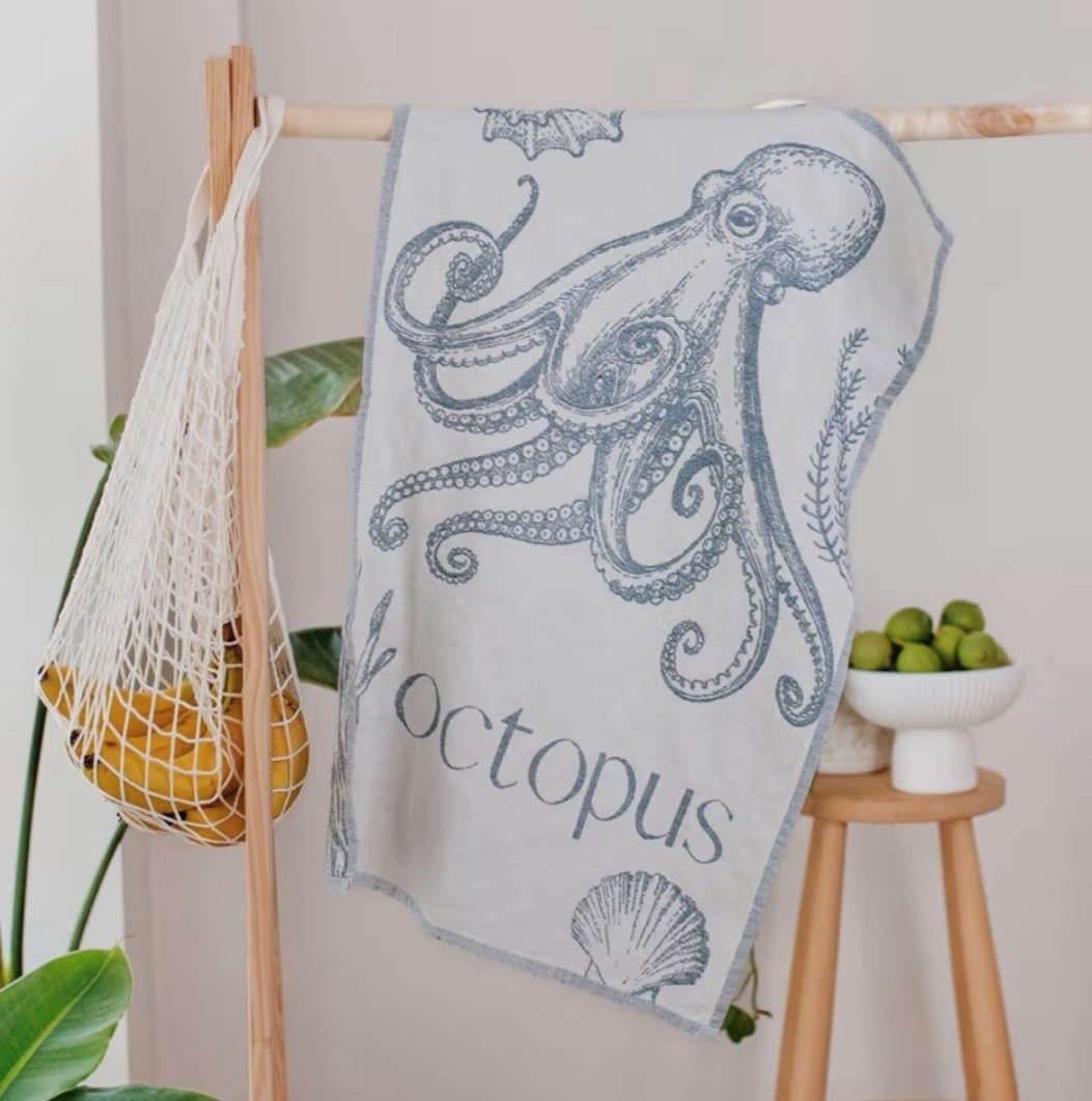 Sea life kitchen towels with that charming coastal kitchen feel that makes everyday dishes look a little more styled. 🐚🐙 Perfect for a beach house, lake house, summer kitchen refresh, guest towel display, bar cart, hosting setup, or anyone who loves nautical decor with a playful twist. The Turkish cotton jacquard texture and ocean designs make them soft, absorbent, and pretty enough to leave out on display. Grab this set if your kitchen needs a coastal detail that feels useful, cute, and ready for summer. 🌊🦀🏖️

#LTKfoodie #LTKHome #LTKOver40