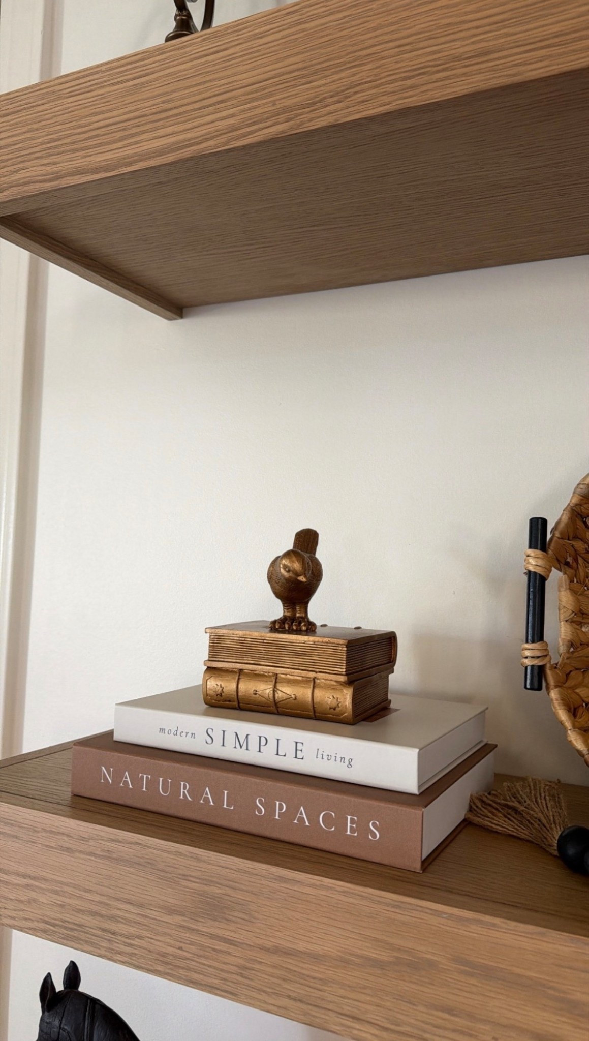 The CUTEST little upgrade for your shelf 🐦‍⬛ Added these cute little Amazon home decor pieces to my shelf recently and I love them! 

#LTKHome

#LTKdayinmylife #LTKHome #LTKmomlife