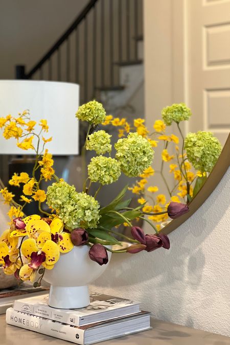 Party in a bowl!  This arrangement screams spring!  #afloral #springflorals

#LTKhome