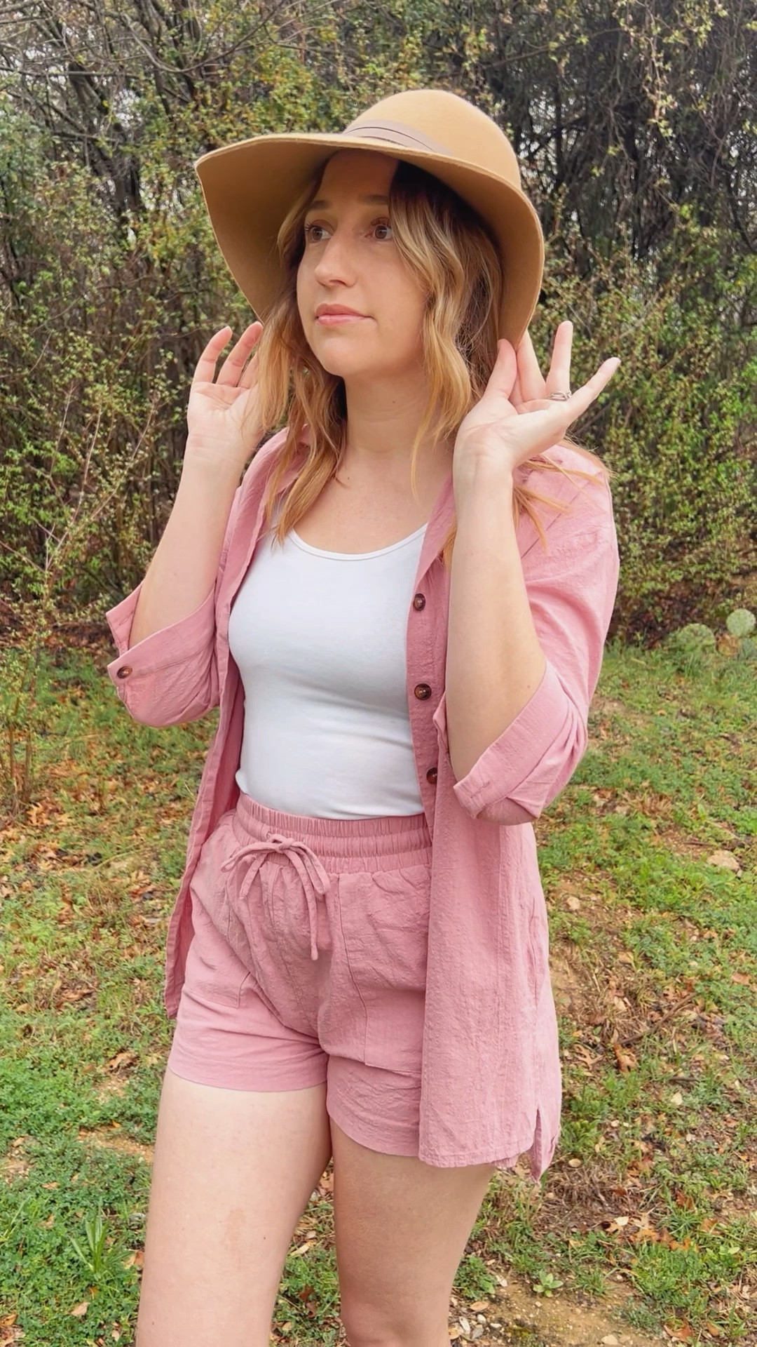 The perfect 2 piece set for Spring! Coordinate the family for Easter. Comfy set in great colors! 

#LTKtravel #LTKunder50 #LTKSeasonal