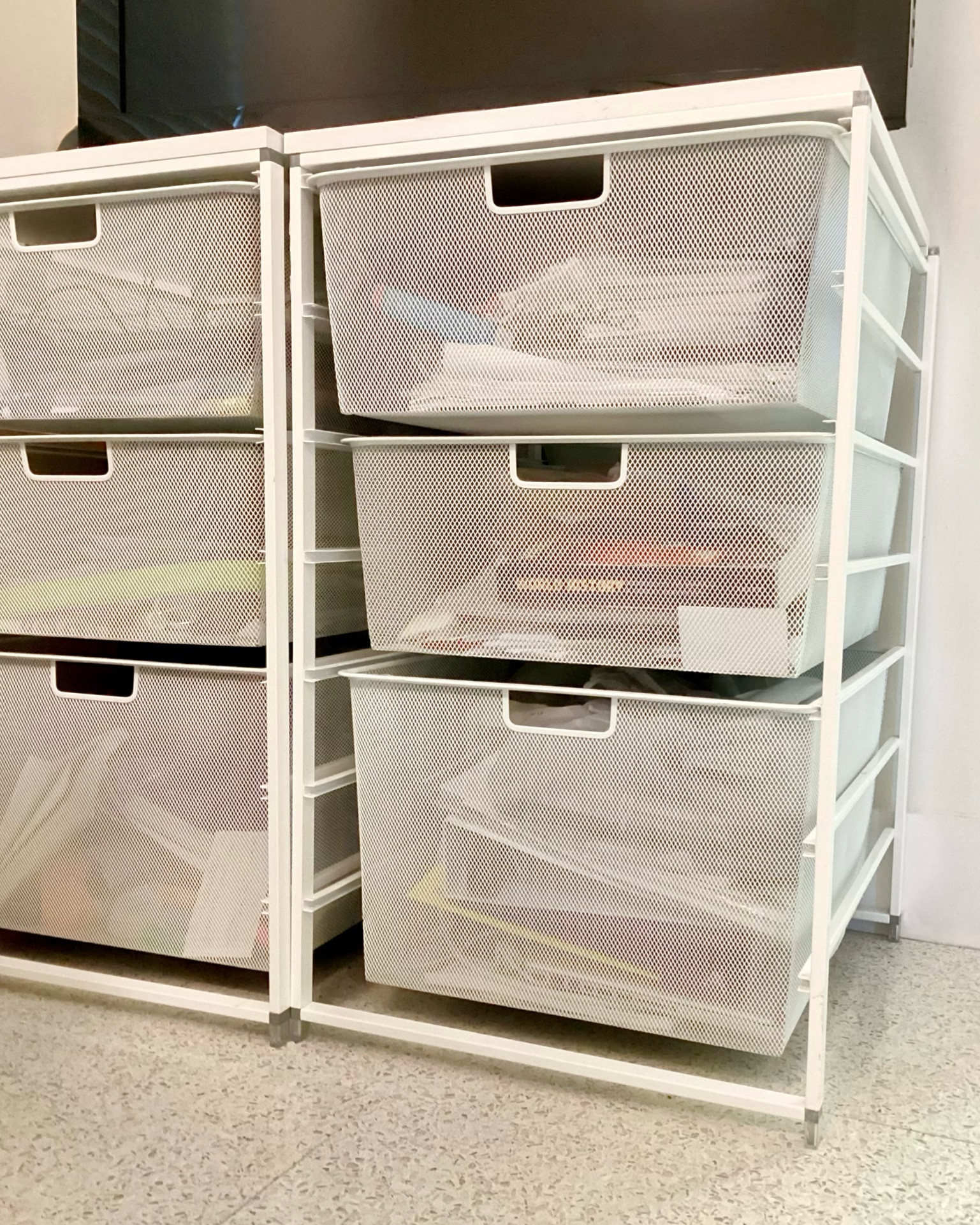 Elfa White Wide Drawer Solution curated on LTK