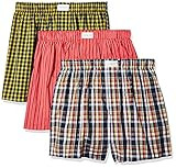 Tommy Hilfiger Men's Underwear Multipack Cotton Classics Woven Boxer | Amazon (US)