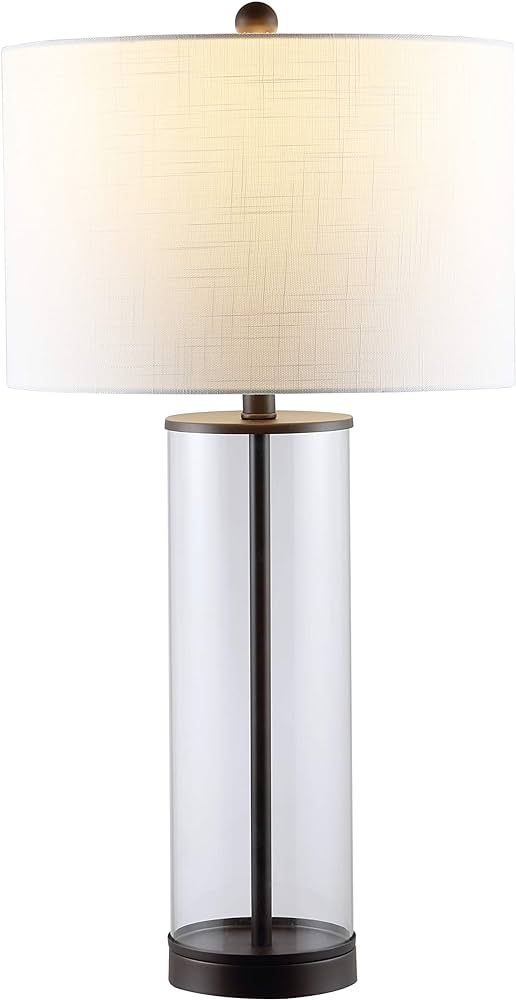 JONATHAN Y JYL2005B Collins 29" Glass LED Table Lamp Modern Contemporary Bedside Desk Nightstand ... | Amazon (US)