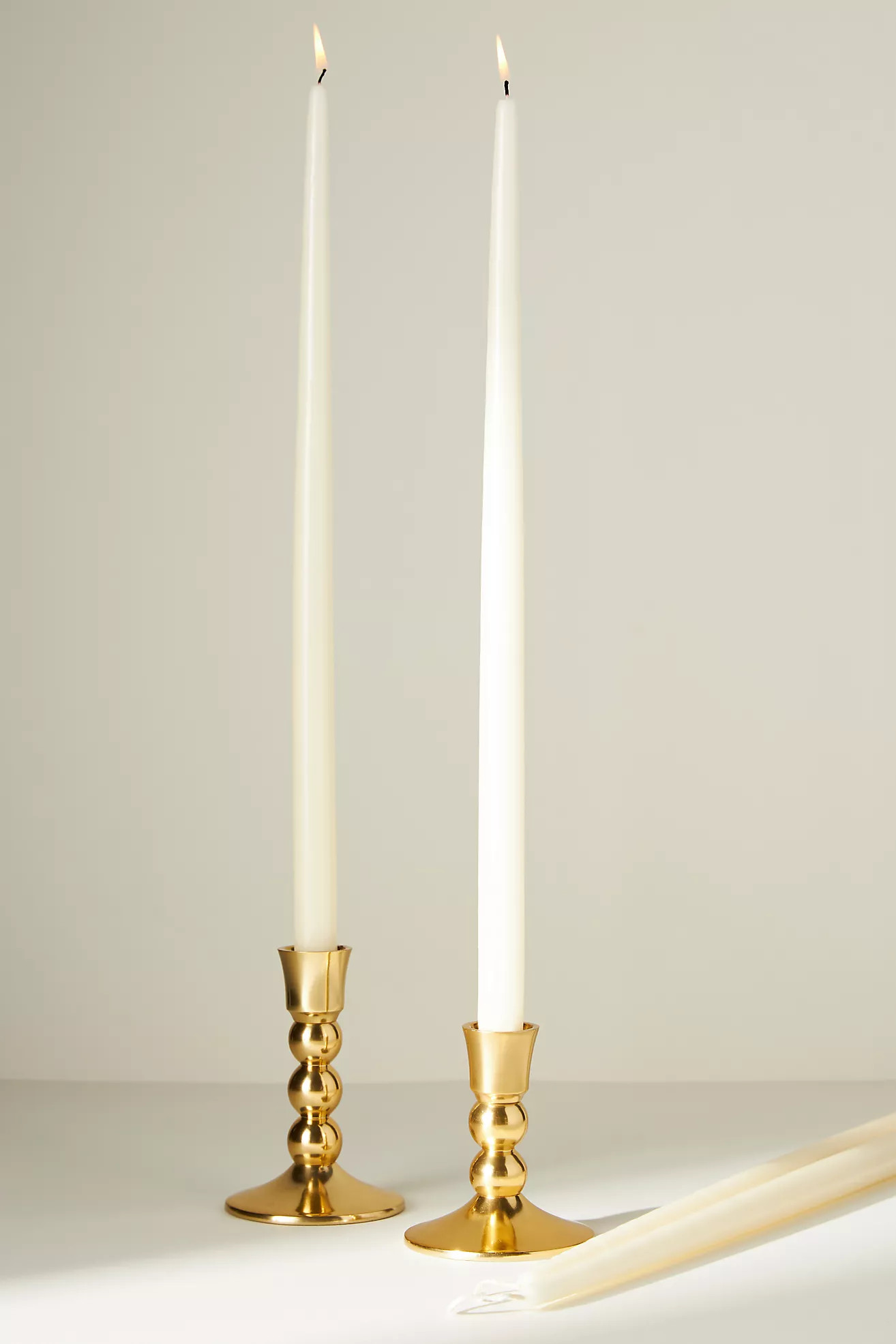 18" Classic Taper Candles, Set of 4 | Anthropologie (US)