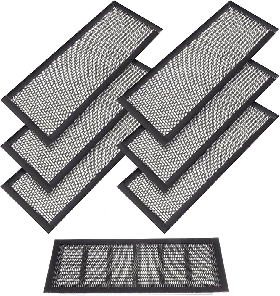 Floor Vent Covers Rectangle Air Vent Screen Cover Magnetic PVC Vent Mesh Floor Register Cover Pla... | Amazon (US)