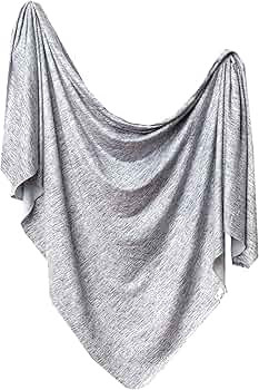Copper Pearl Large Premium Knit Baby Swaddle Receiving Blanket Asher | Amazon (US)