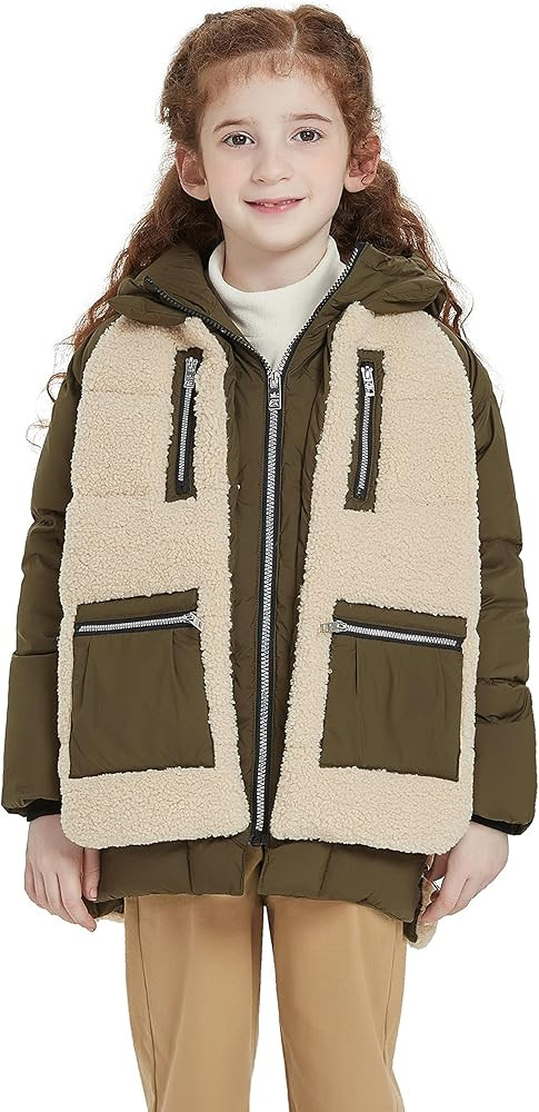 Orolay Children Hooded Down Coat Girl's Quilted Puffer Jacket Boy's Winter Jackets | Amazon (US)