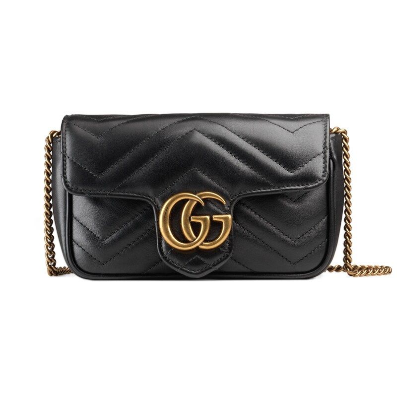 GG Marmont matelassé leather super mini bag | Gucci (US)