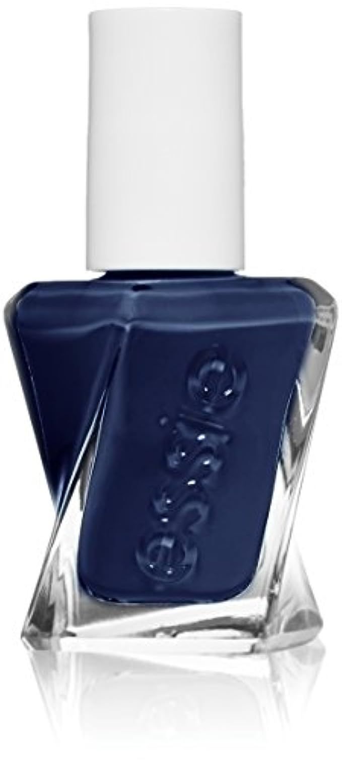 essie gel couture nail polish, caviar bar, navy blue nail polish, 0.46 fl. oz. | Amazon (US)