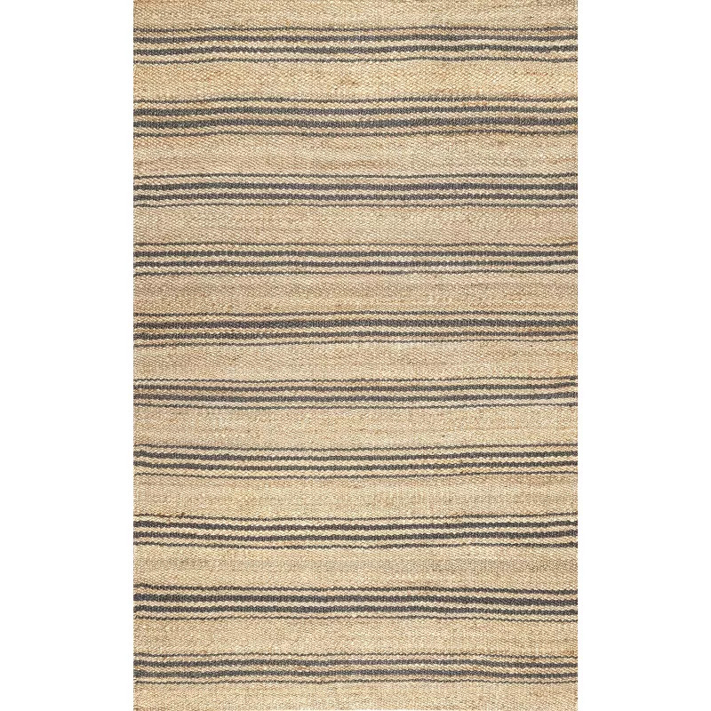 nuLOOM Hand Loomed Sandy Jute Area Rug | Target
