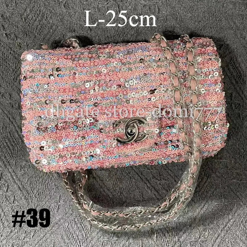 Cha Nel DUPE Fashion Womens Shiny Bags Chain Shoulder Bag CF Handbag Traveling Bag From Domi777, ... | DHGate