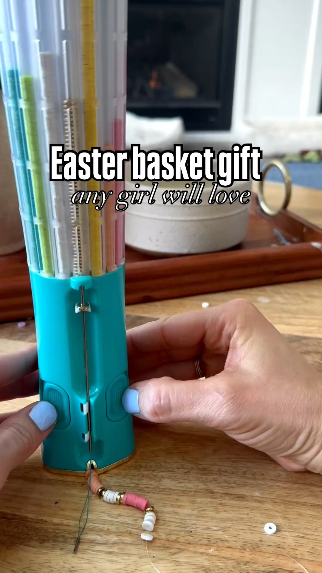 Clay bead bracelet maker on sale and the perfect Easter basket gift! 

#LTKKids #LTKSaleAlert #LTKSpringSale