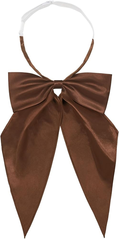 Mantieqingway Women's Solid Color Bow Tie Pre-tied Girls Bowties Sailor Suit Adjustable Bowknot f... | Amazon (US)